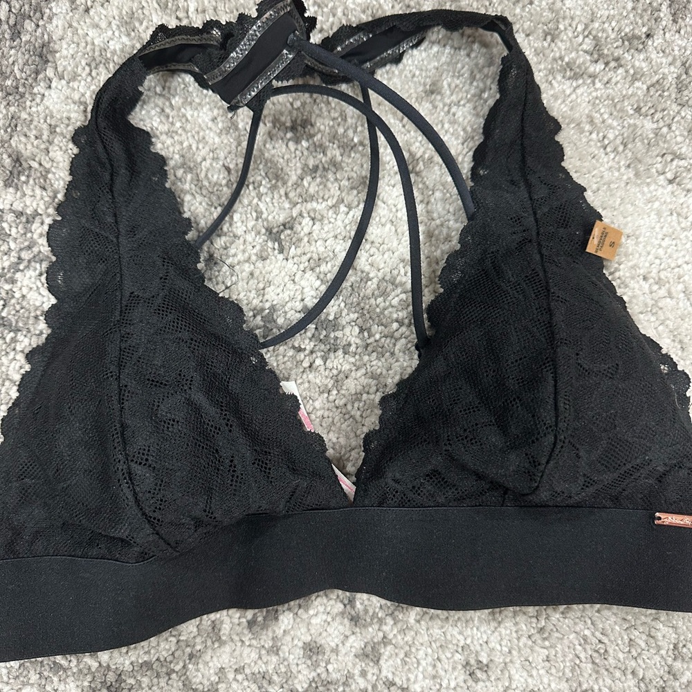 Elegant Black Lace Bralette